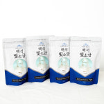 백석 빛소금 용융소금 조리용250g 융융 양치 가글용 소금 : 오가닉팜랜드