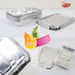 그물밖물고기 김밥 스파게티 일회용 은박 포장 도시락 : 그물밖물고기