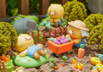 카카오프렌즈 고구마 농장 피규어 춘식이 : 바로나래