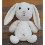 토끼애착인형 DIY패키지 태교 코바늘초보 동영상 아이선물 유아 아동 : 당다몰
