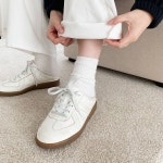 엘루와 기모 일자핏 코튼 롱 팬츠 : Softy