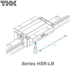 THK HSR25LB HSR25LB1SS HSR25LB1UU HSR25 GK 블록 가이드 라이더 플랜지 스루 홀 슬라이더 선형 레일 슬라이드 캐리지 : 모드니의상점