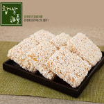 강릉은정한과  찹쌀과줄1kg 통밥과줄1kg : 오렌지하루