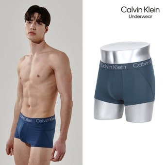 CALVIN KLEIN 남성 드로즈 7-3차 1종_크레용블루 : CJ온스타일