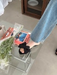 IM-H2229 -굽1.5cm 리본포인트슬리퍼(5Colors) : 샘샵SAMSHOP