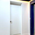 셀프시공 슬림문틀 9mm문선 12mm 슬림문선 ABS민자도어 내추럴(손잡이/경첩별도) : 시종도어