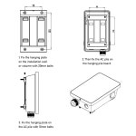 해피아워몰364 FWHW EV 충전 스테이션 가정용 충전기 1 상 EVSE 월박스 IEC62196 타입 2 전기 자동차 RFID 카 개 포함 32A 7KW... 
