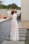 수자드레스[대여/제작] 스텔라 dress / 슬립레이스 화보 스몰웨딩 돌잔치 : 수자드레스