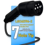 해피아워몰364 FWHW EV 충전 스테이션 가정용 충전기 1 상 EVSE 월박스 IEC62196 타입 2 전기 자동차 RFID 카 개 포함 32A 7KW... 