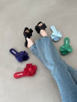 IM-H2229 -굽1.5cm 리본포인트슬리퍼(5Colors) : 샘샵SAMSHOP