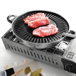 기름안튀는불판 연기안나는불판 그릴 삼겹살 구이용 : 데이차차