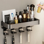 무타공 칫솔꽂이 2구 칫솔 거치대 선반 칫솔걸이 : 무타공마켓