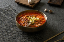 홍익궁중전통육개장 750g 3팩(6인분) 진한 사골 육개장 소고기 국밥 해장국 : 홍익푸드