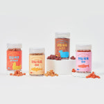 강아지 드룰린 한입육포 교육 훈련 다이어트 저칼로리 설채현 간식 애견 닭가슴살, 180g, 4개 : 멍냥이동산