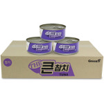 더큰참치 고양이캔 TUNA, 160g, 24개 : 바른펫