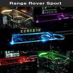 랜드로버 레인지로버 스포츠 2세대 트윈컵홀더 2단 무중력테이블 USB 5V LED 차량용 식탁 선반 트레이 핸드폰 스마트폰 거치대 컵홀더... 