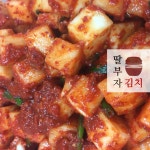 맛있게 버무린 깍두기 1kg : 딸부자김치가게