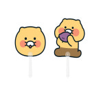 카카오프렌즈 춘식이 손부채 PP부채 : 플랜-티