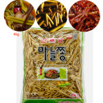 마늘쫑 4kg 업소용 반찬 가정용 대용량 절임 장아찌 마늘종 : 옥여사 몰