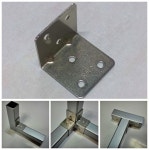 각관조인트 보강연결대1번 50x50 : 고령홈픽스 각관조인트전문