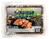 숯불돼지갈비(1.4kg x 2통) 수제 양념돼지갈비 구이용 식당납품중 밀키트 : 수호미트 하남이조푸드