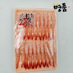 손질 단새우 60G 3g 아마애비 초밥 북쪽분홍새우 횟감 캐나다 : 명품씨푸드