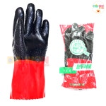 [동남PVC장갑] DN807 (28cm/32cm) 까만손 왕두꺼비 공업용 : 다원장갑