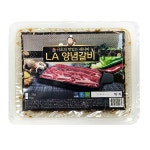 양념 LA갈비 5kg (대용량) 꽃갈비살 블랙앵거스 수제양념 추석 설 선물 세트 식당납품 : 수호미트 하남이조푸드