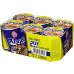오뚜기 진라면 순한맛 미니 컵라면 (6개입) / 탕비실 간식 : 문희문구