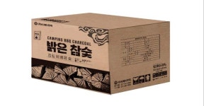 봉지참숯 20kg (800g X 25개입) 야외용 열탄 참숯 백탄 바베큐 캠핑 고기 펜션 구이용 숯 밝은참숯 : 밝은참숯