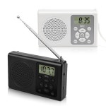 브리츠 BZ-R120 휴대용 포터블 효도라디오 FM라디오 시계 : 피씨베이스