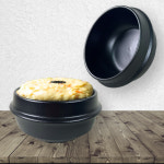 1인용 미니 내열 계란찜 업소용 뚝배기 12cm 500cc : 우리집마트