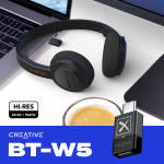크리에이티브 BT-W5 블루투스 5.3 동글, APT-X ADAPTIVE 24/96kHz : 크리에이티브 공식 스토어