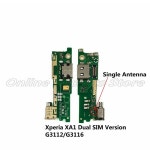 소니 Xperia XA1/XA1 용 USB 충전 보드 G3121/G3123/G3125/G3112/G3116/G3212/G3121/G3123/G3126 포트 독 모듈 : Smart4U