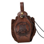 중세 드로스트링 파우치 허리 가방 패니 팩 주사위 의상 액세서리 지갑 남성 여성 파티 손전등 : 더하루STORE