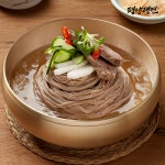 평양냉면 물냉 비냉 명태회무침 평양옥류관출신 윤종철쉐프 냉면 랭면 20인분 : 머글랭