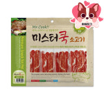 미스터쿡 연어 혼합 300g 강아지 육포 져키 노즈워크 훈련용 간식 노령견 노견간식 : 파워도그