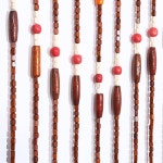 문발 스크린 중문 방문 현관 블라인드 핸드메이드 커텐 플라이 가림 목재 공간분리 커튼 : 다모아 점방