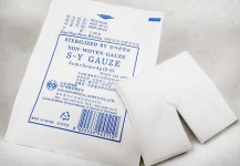 대한위재 부직포 Y거즈 멸균거즈 개별포장 1매입, 1개 : 예인의료기