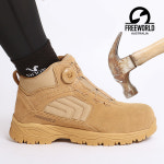 프리월드 발편한 기능성 안전화 막시무스 다이얼 작업화 : 최가안전