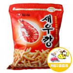 무료배송 농심 새우깡 400gx3개(반박스)+키링2종 : 배꼽마켓