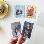 유자랜드 투명 포카 탑로더 양면 보호필름 포토카드 사진 보관 클리어 폴꾸 탑꾸 : 유자랜드 YUJALAND