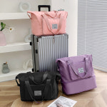 아이데이지 1박2일 천 여행가방 접이식 여행용 캐리어 보조가방 보스턴백 폴딩백 : 아이데이지