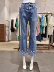 헴 포인트 더블 버튼 데님 팬츠 PW2C9NPC0490 : 신세계 여주 SJYP