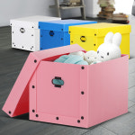 드레스룸정리 옷보관박스 인형보관함 대형플라스틱박스 대용량리빙박스 : 재운리빙