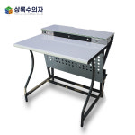 스마트 1인용컴퓨터책상 pc방책상 조립식 콘센트 컴퓨터용 게이밍 피시방데스크 850 : 상록수의자