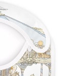 아뜰리에슈 사틴 빕 ATELIER CHOUX - SATIN BIB BLUE CAROUSEL : 호주 언니