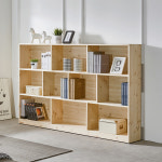 [엣지퍼니처]피노 1800 레드파인 3단 원목 책장 : 엣지퍼니처