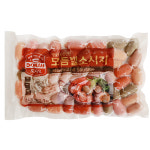 도나우 숯불갈비 소시지 1kg 옥수수콘 청양고추 모듬빌 치즈 : 유명한푸드