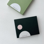 [스티커 제작] 하프문 꽃집 카페 베이커리 디저트 캔들 디퓨저 소품 포장 반달형 디자인 : 어텀플리에